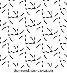 Abstract vector monochrome background. Halftone illustration pattern