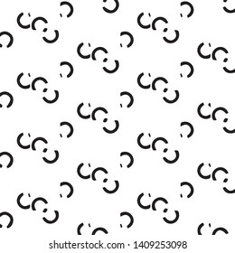 Abstract vector monochrome background. Halftone illustration pattern