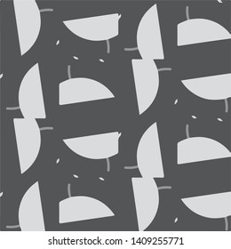 Abstract vector monochrome background. Halftone illustration pattern