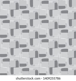 Abstract vector monochrome background. Halftone illustration pattern