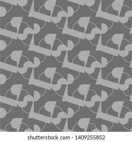 Abstract vector monochrome background. Halftone illustration pattern