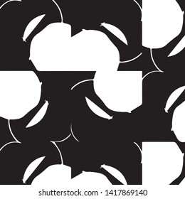 Abstract vector monochrome background. Halftone illustration pattern