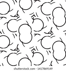 Abstract vector monochrome background. Halftone illustration pattern