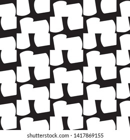 Abstract vector monochrome background. Halftone illustration pattern