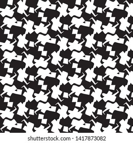 Abstract vector monochrome background. Halftone illustration pattern