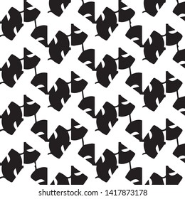 Abstract vector monochrome background. Halftone illustration pattern
