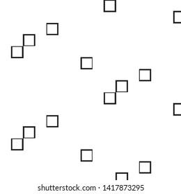 Abstract vector monochrome background. Halftone illustration pattern