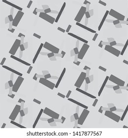 Abstract vector monochrome background. Halftone illustration pattern