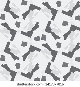 Abstract vector monochrome background. Halftone illustration pattern