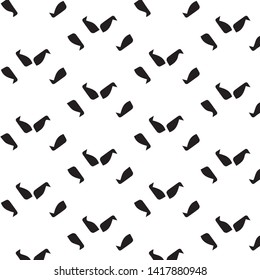 Abstract vector monochrome background. Halftone illustration pattern