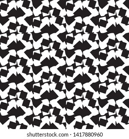 Abstract vector monochrome background. Halftone illustration pattern