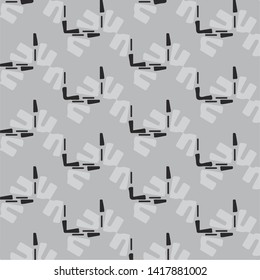 Abstract vector monochrome background. Halftone illustration pattern