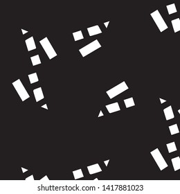 Abstract vector monochrome background. Halftone illustration pattern