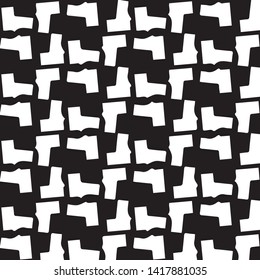 Abstract vector monochrome background. Halftone illustration pattern