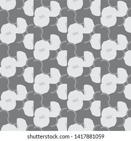 Abstract vector monochrome background. Halftone illustration pattern