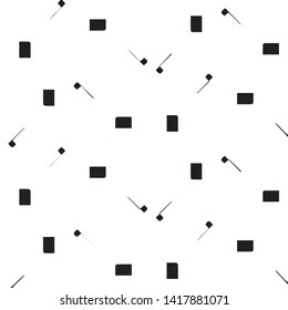 Abstract vector monochrome background. Halftone illustration pattern