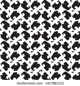 Abstract vector monochrome background. Halftone illustration pattern