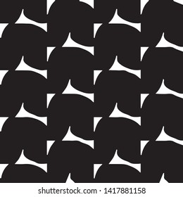 Abstract vector monochrome background. Halftone illustration pattern