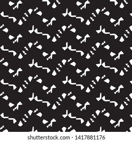 Abstract vector monochrome background. Halftone illustration pattern