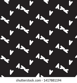 Abstract vector monochrome background. Halftone illustration pattern