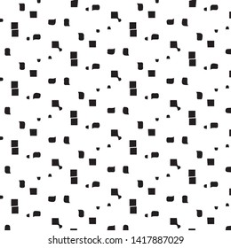 Abstract vector monochrome background. Halftone illustration pattern