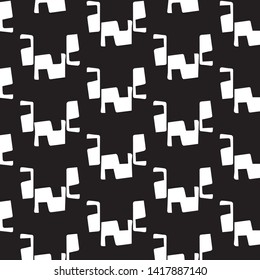 Abstract vector monochrome background. Halftone illustration pattern