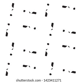Abstract vector monochrome background. Halftone illustration pattern