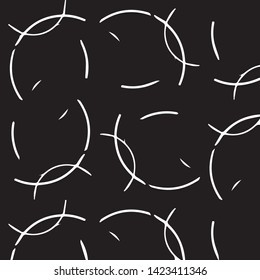 Abstract vector monochrome background. Halftone illustration pattern