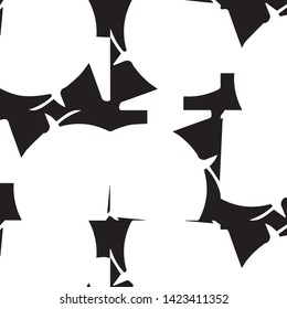 Abstract vector monochrome background. Halftone illustration pattern