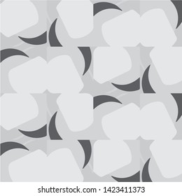 Abstract vector monochrome background. Halftone illustration pattern