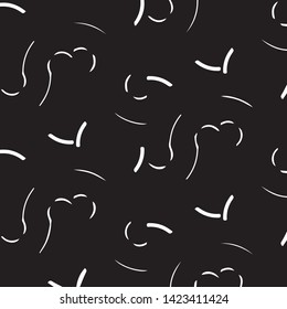 Abstract vector monochrome background. Halftone illustration pattern