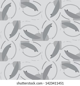 Abstract vector monochrome background. Halftone illustration pattern