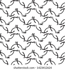 Abstract vector monochrome background. Halftone illustration pattern