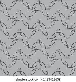 Abstract vector monochrome background. Halftone illustration pattern