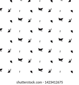 Abstract vector monochrome background. Halftone illustration pattern