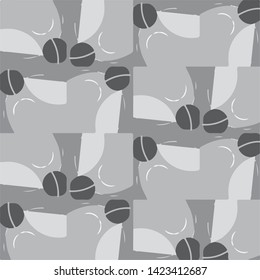 Abstract vector monochrome background. Halftone illustration pattern