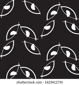 Abstract vector monochrome background. Halftone illustration pattern