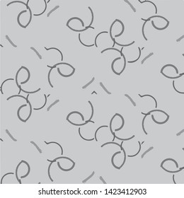 Abstract vector monochrome background. Halftone illustration pattern