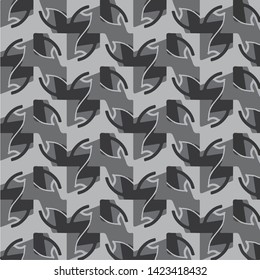 Abstract vector monochrome background. Halftone illustration pattern