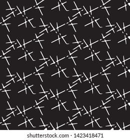 Abstract vector monochrome background. Halftone illustration pattern