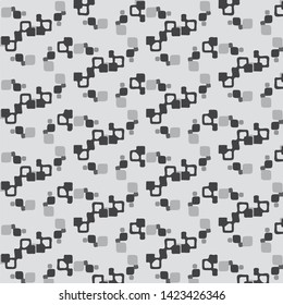 Abstract vector monochrome background. Halftone illustration pattern