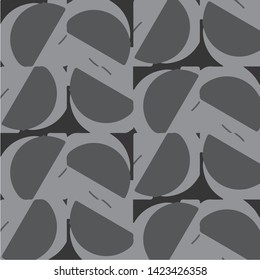 Abstract vector monochrome background. Halftone illustration pattern