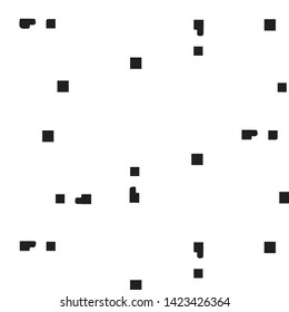 Abstract vector monochrome background. Halftone illustration pattern