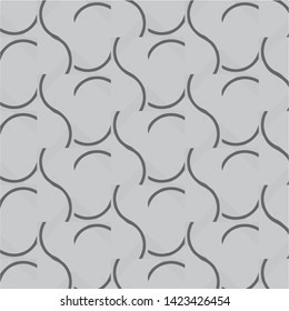 Abstract vector monochrome background. Halftone illustration pattern