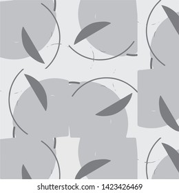 Abstract vector monochrome background. Halftone illustration pattern