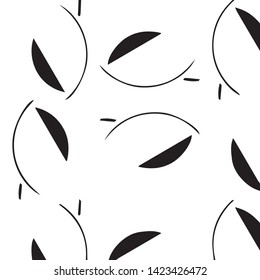 Abstract vector monochrome background. Halftone illustration pattern