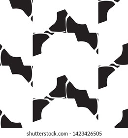 Abstract vector monochrome background. Halftone illustration pattern