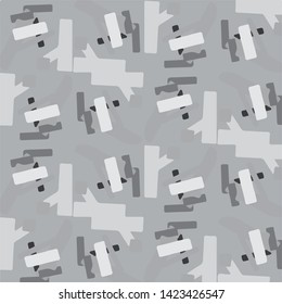 Abstract vector monochrome background. Halftone illustration pattern