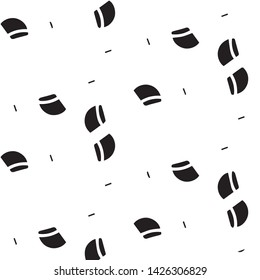 Abstract vector monochrome background. Halftone illustration pattern
