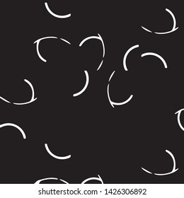 Abstract vector monochrome background. Halftone illustration pattern